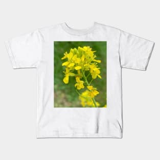 Yellow lampshade flower Kids T-Shirt